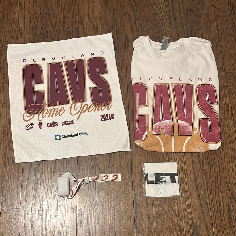 Cleveland Cavalier Merch - Home Opener 🏀